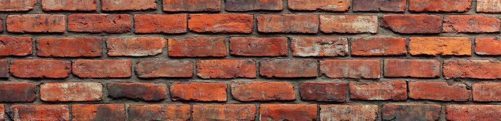 Fototapeta premium Red brick wall texture background