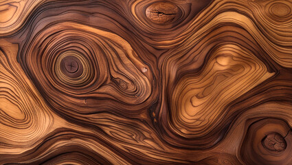 Intricate Natural Wood Grain Patterns