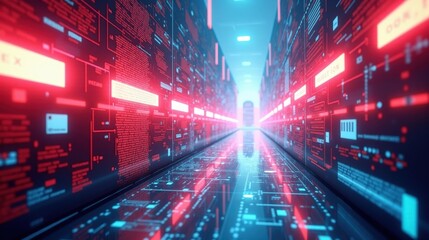A stock illustration representing the concept of Media transparency in Red, white, and blue colors