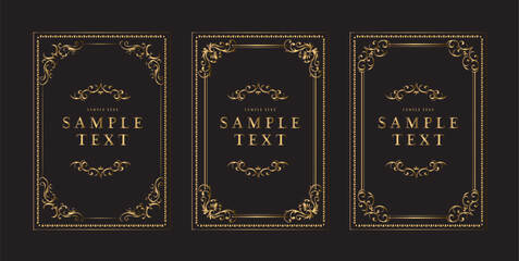 アンティーク　ビンテージ　フレーム飾り枠
