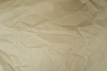 Crumpled Burgundy-Brown Recycled Paper Texture Background