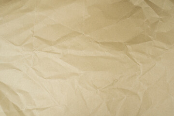 Crumpled Burgundy-Brown Recycled Paper Texture Background