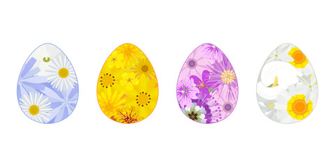 EASTER EGG - FLORAL THEME