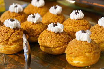 Traditional Ramadan cookies, captured on March 12, 2025. Sweet and delicate treats, perfect for celebrating the holy month with rich flavors and festive charm