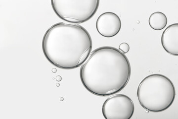 Flying soap bubbles