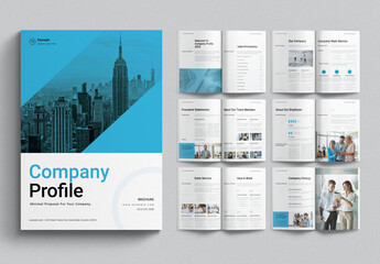 Company Profile Brochure Template