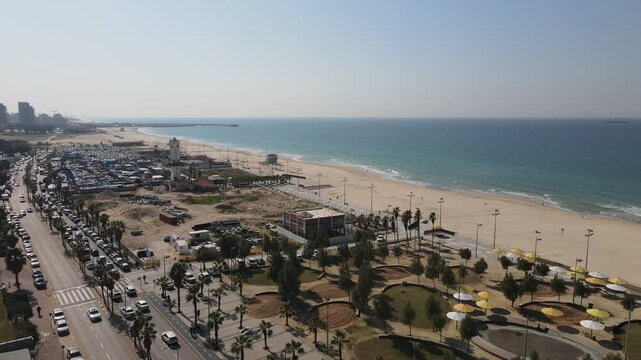 view of ashdod beach