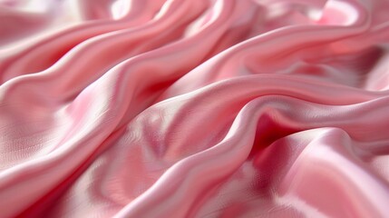 Smooth elegant pink silk 