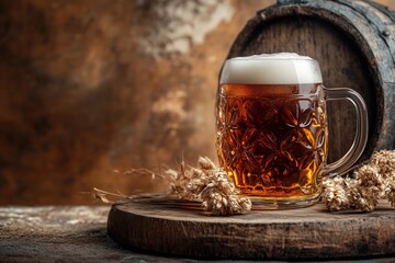 a background image of very cold beer for international beer day greetings