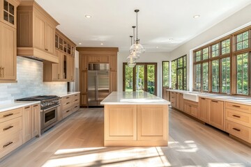 Modern Farmhouse Kitchen Interior