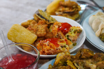 Traditional Indonesian dish, captured on March 12, 2025. A flavorful combination of rich spices and fresh ingredients, showcasing Indonesia’s authentic culinary heritage