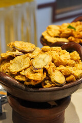 Assorted Indonesian fried snacks, captured on March 12, 2025. Crispy and golden-brown, these savory treats are perfect for a delicious bite