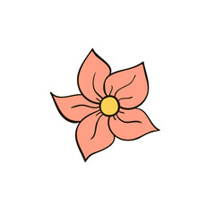 Textile template. Decorative folk element, decor