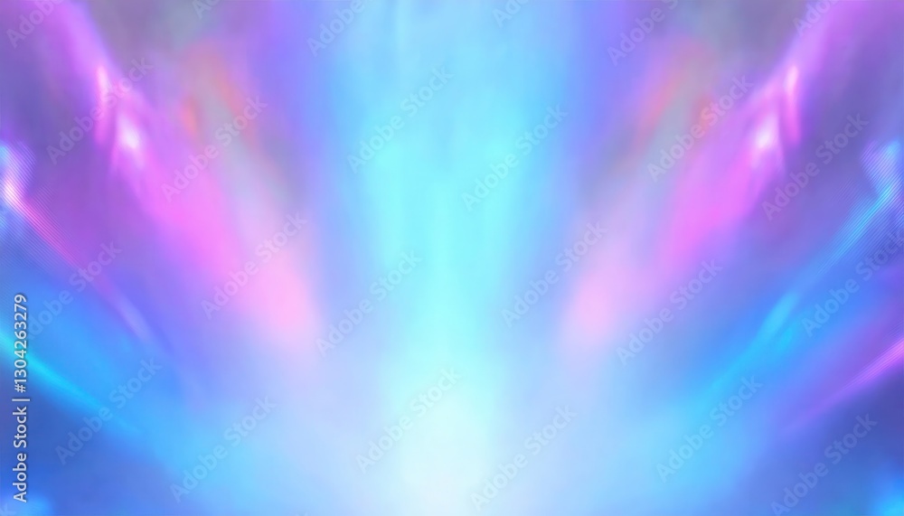 Poster ethereal blue and pink abstract background with soft light gradients, dreamy motion blur effect for 