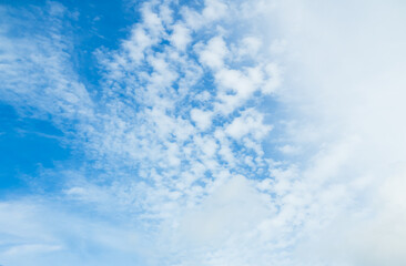 Blue sky background cloudy clear abstract nature day sunny light bright clean summer season.