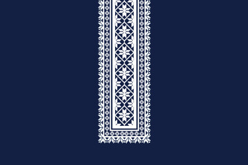 Geometric vector illustration on dark background