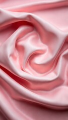 Obraz premium Pink soft fabric crease, fabric crease background