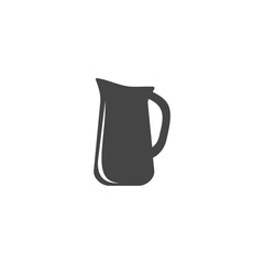  Simple illustration of water jug icon icon  isolated on white background.