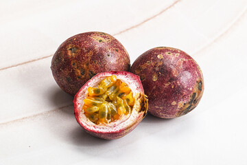 Tropical exotic Maracuya Passion fruit