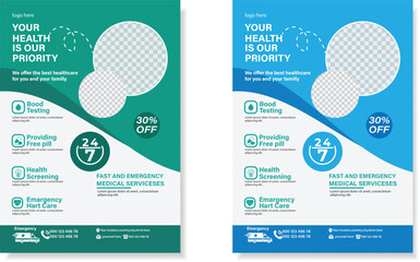 template,Idel for healthcare,clines,and hospital.The layout is clean and modern,ensuring a visually appealing and informative presentation.
