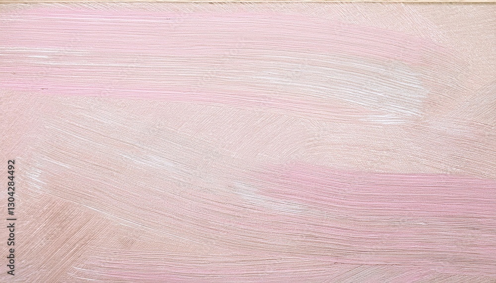 Poster textured pink plaster background with wavy relief pattern, soft pastel stucco surface for modern int