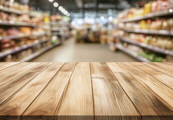 Grocery shopping experience supermarket product display indoor wide angle consumer behavior analysis