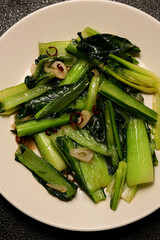 小松菜の青菜炒め