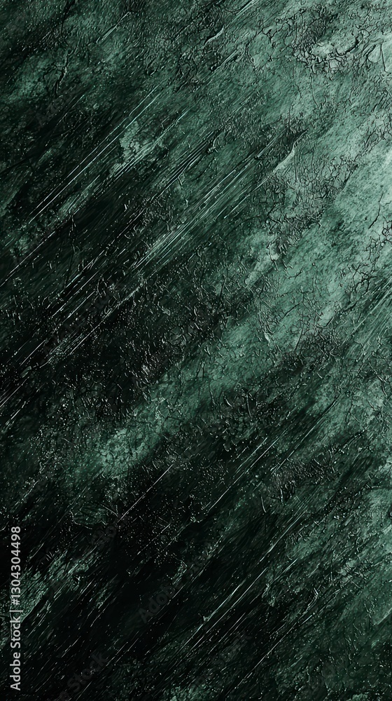 Poster emerald texture: a close-up abstract reveals a dynamic interplay of emerald hues and textured surfac