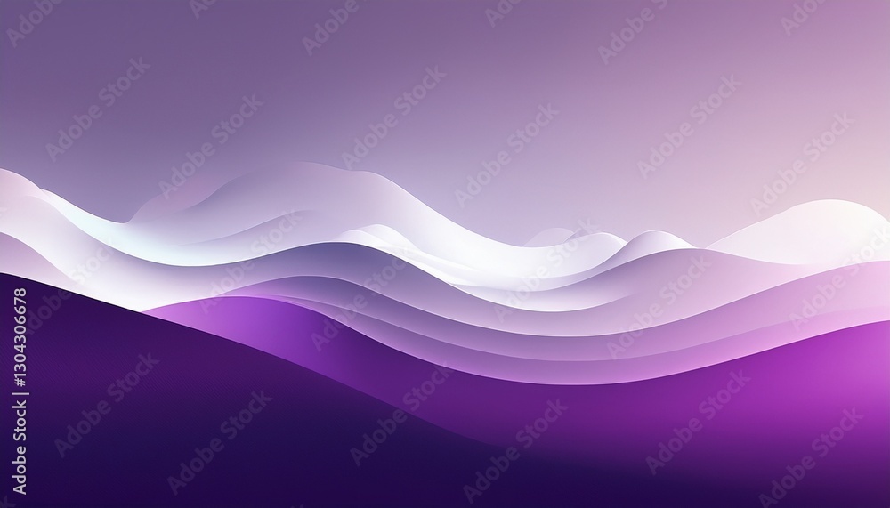 Aufkleber white gradient in the middle and purple on the top and bottom sides. generated image