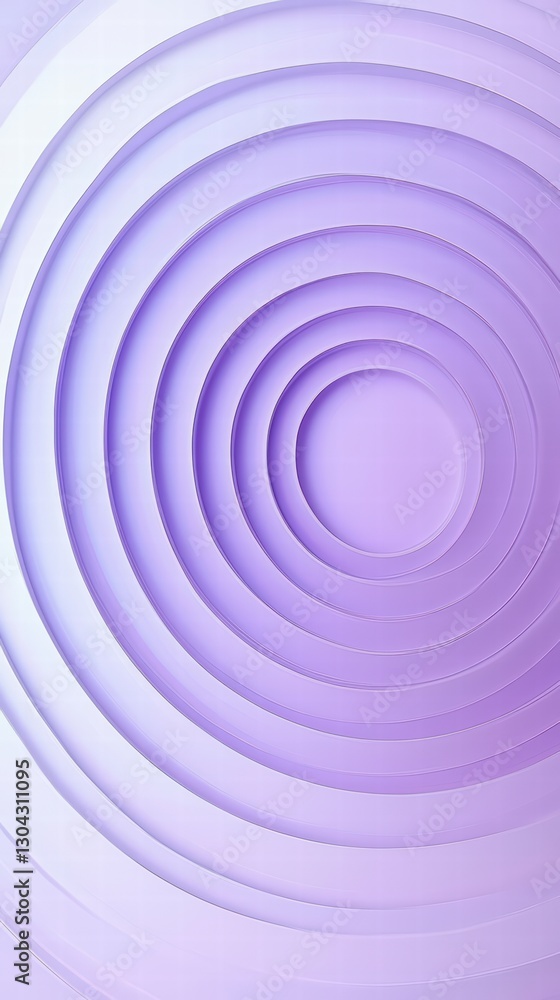 Poster concentric rings: a striking visual of precisely layered concentric circles, each with subtle depth 