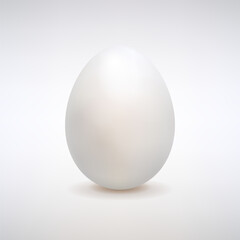 White Egg for Easter Coloring