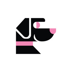 Animal Logo, Dog Logo, Minimal Dog Logo, Pet Logo