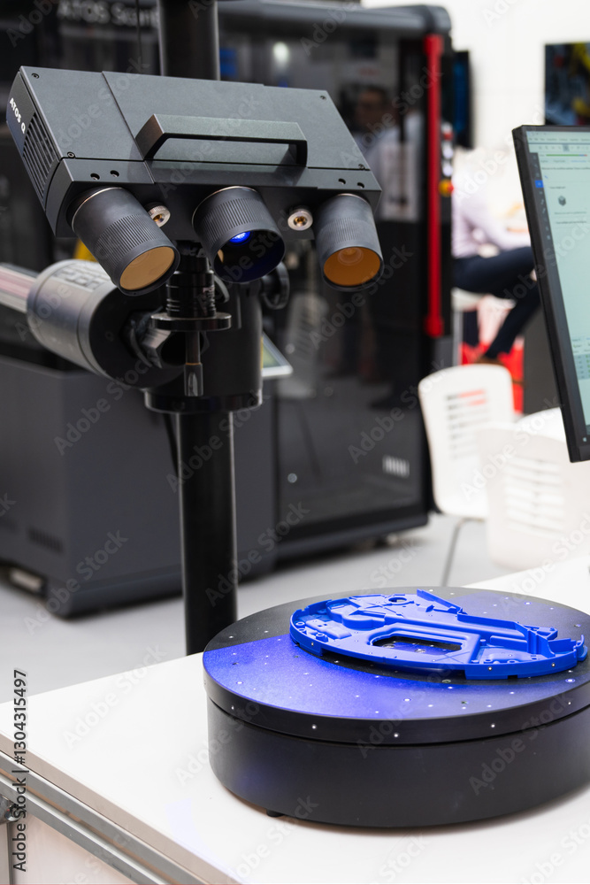 Poster 3d scanner for reverse engineering