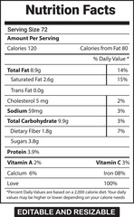 Nutrition Facts, label Nutrition facts, nutrition facts label