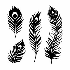 Obraz premium Beads Mardi Gras Frame silhouette vector illustration. decorative frame with floral ornament