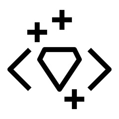 web and seo thin icon