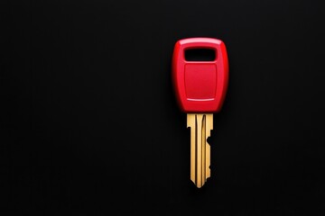 Minimalist keyless car sharing access concept for modern transportation design and innovation