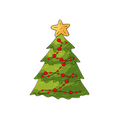 Element of home decor, scrapbooking. Christmas