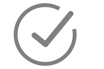 check mark icon task, new list, event planning concept