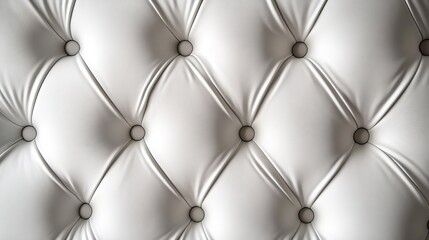 White leatherette texture background. 
