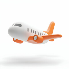 A transportation icon in a 3D style