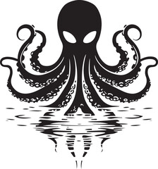 Mystical Abyss: The Enigmatic Silhouette of Cthulhu
