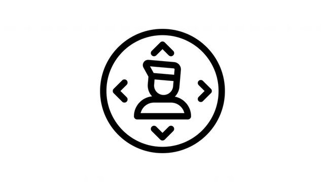 movement animated icon