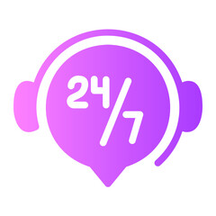 tech support Gradient icon