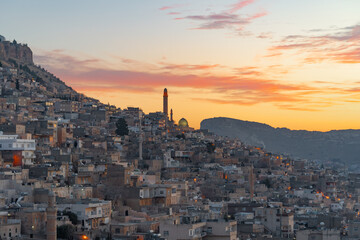 Sunrise View of Mardin in Turkiye