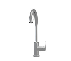 faucet isolated on white