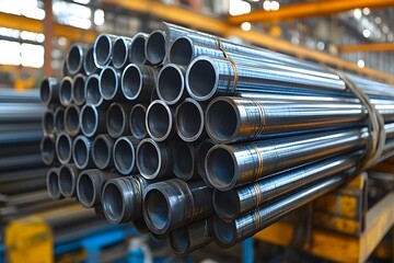 Industrial Metal Pipes for Construction and Manufacturing Projects