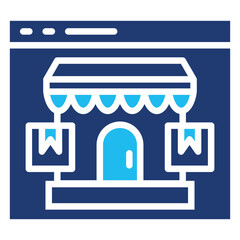 Obraz premium Web Store Icon