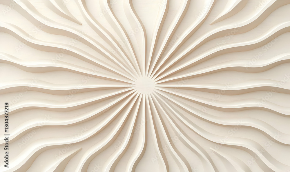 Aufkleber elegant abstract design with flowing lines and soft tones