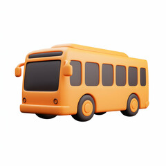 A transportation icon in a 3D style